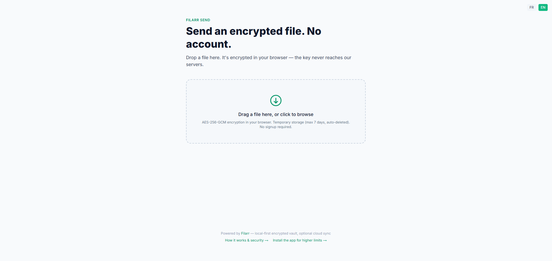 Filarr — Encrypted Workspace gallery image