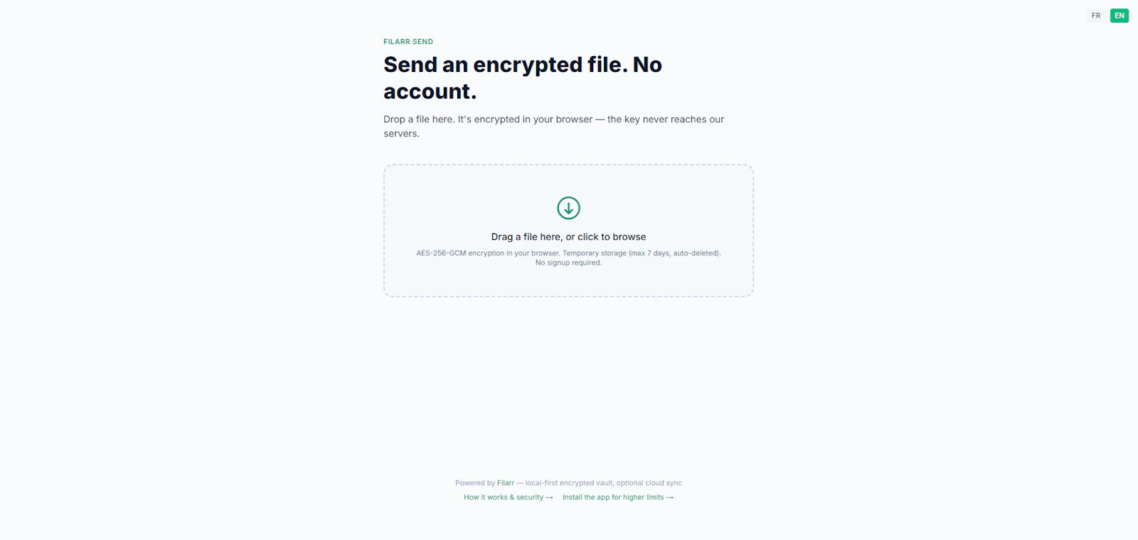 Filarr — Encrypted Workspace screenshot 6