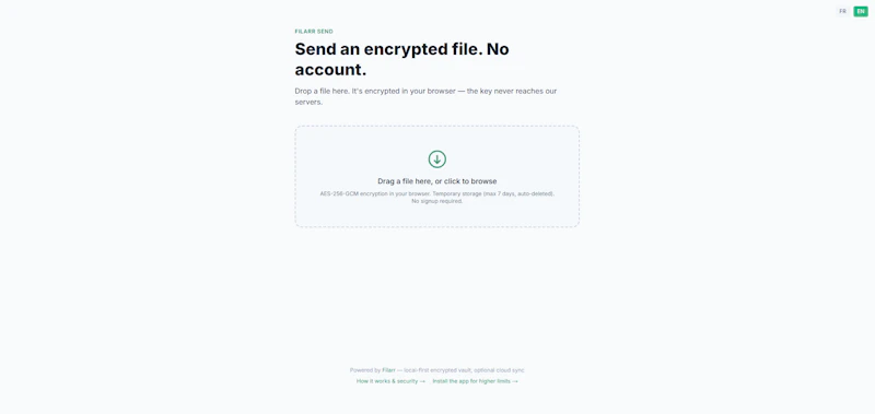 Filarr — Encrypted Workspace screenshot 6