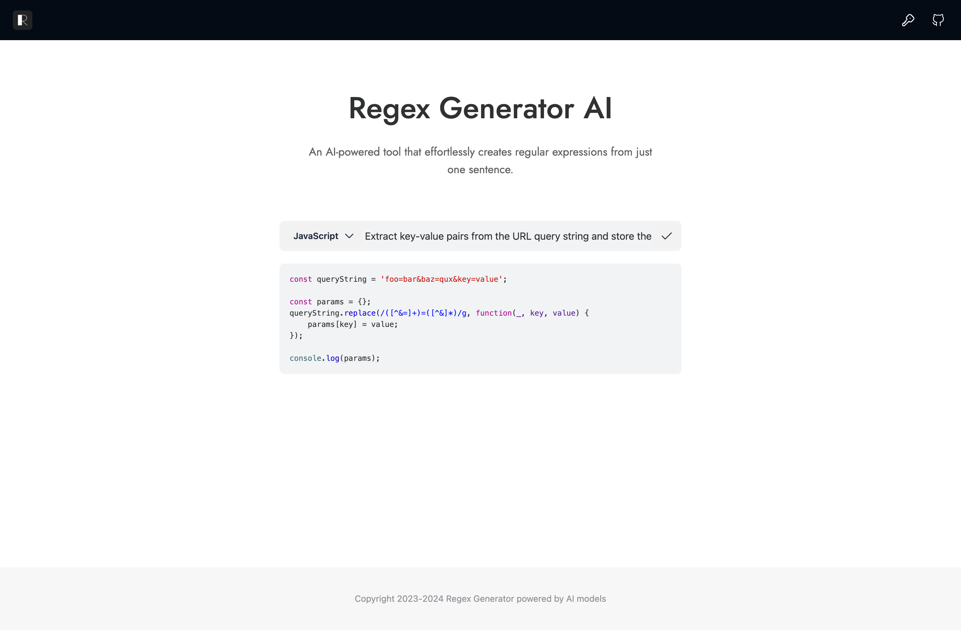 Regex Jeneratör AI - Otomatik olarak normal ifade oluşturun medya 3