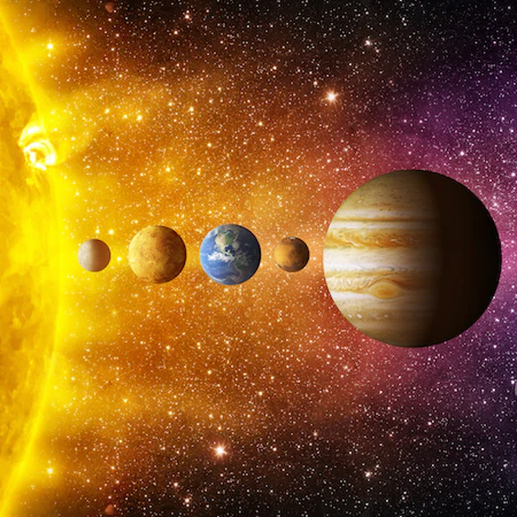 Planet di bilik saya
