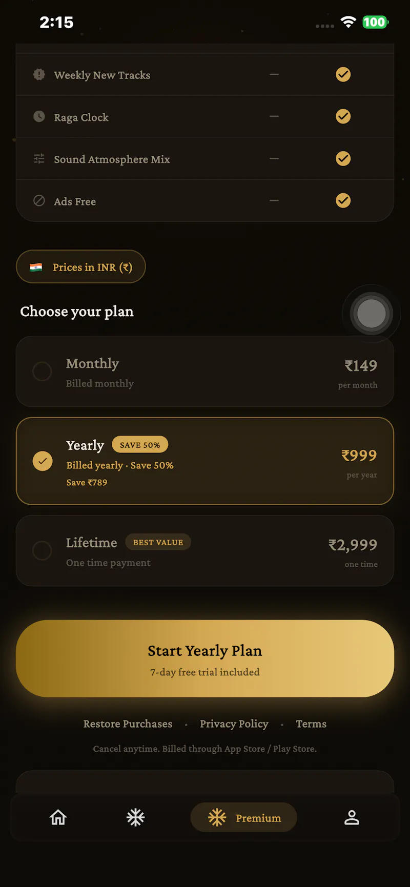 NAAD - Indian Sound Wellness screenshot 8