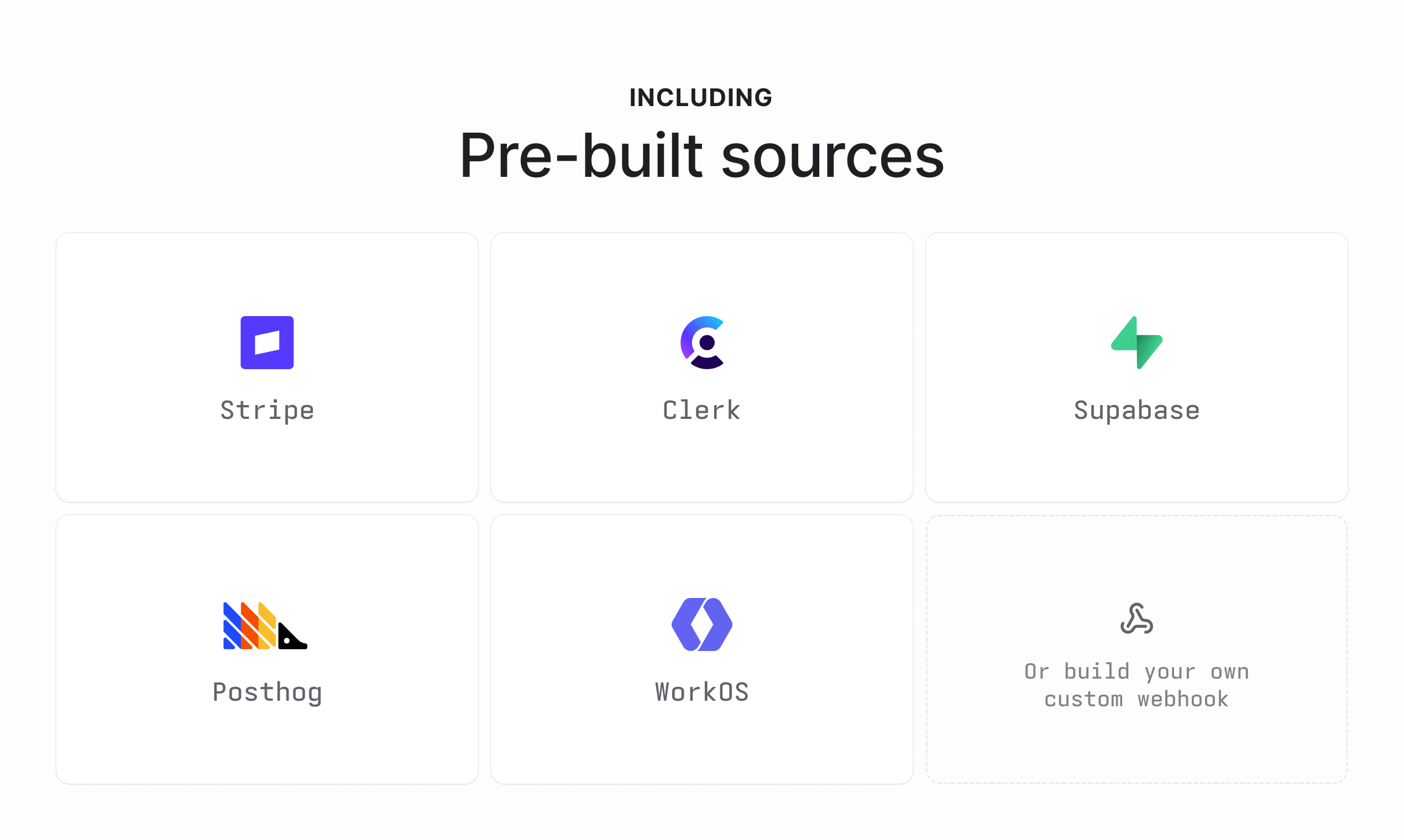 Knock data sources gallery image