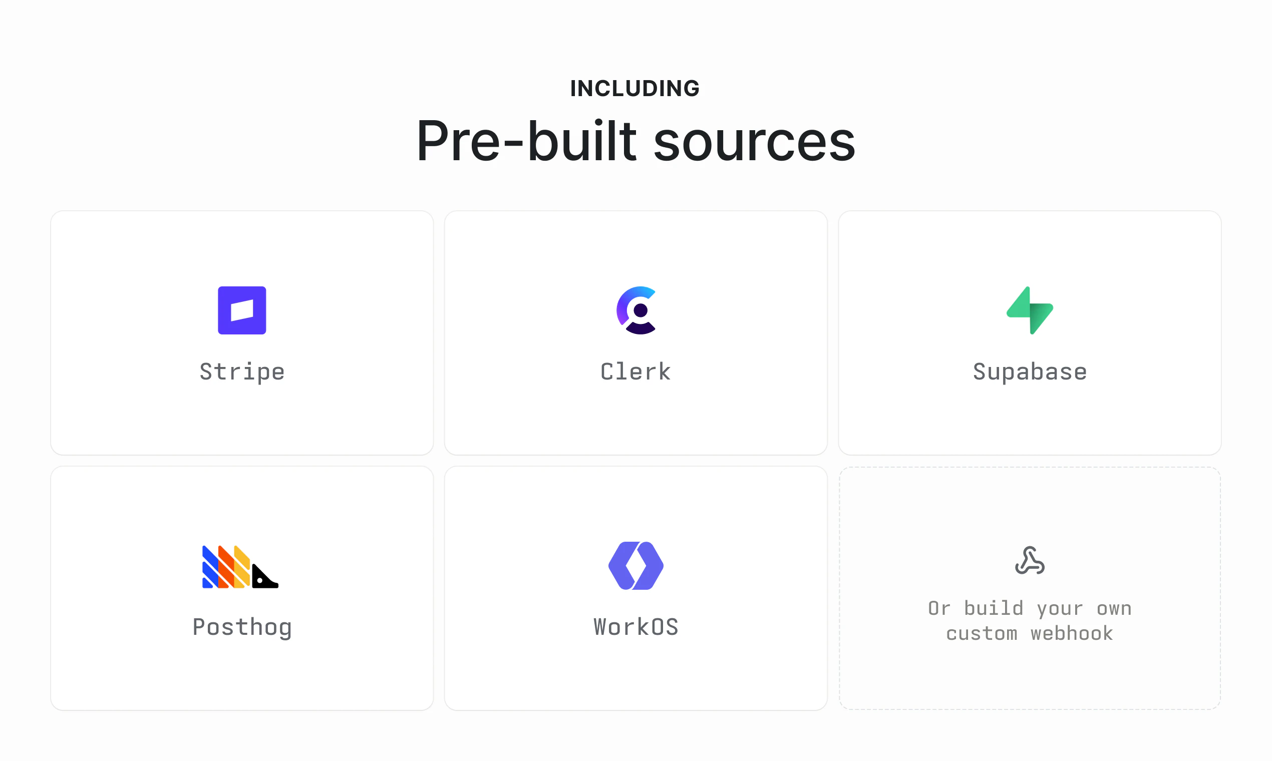 Knock data sources screenshot 2