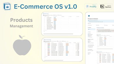 E-Commerce OS for Notion gallery image