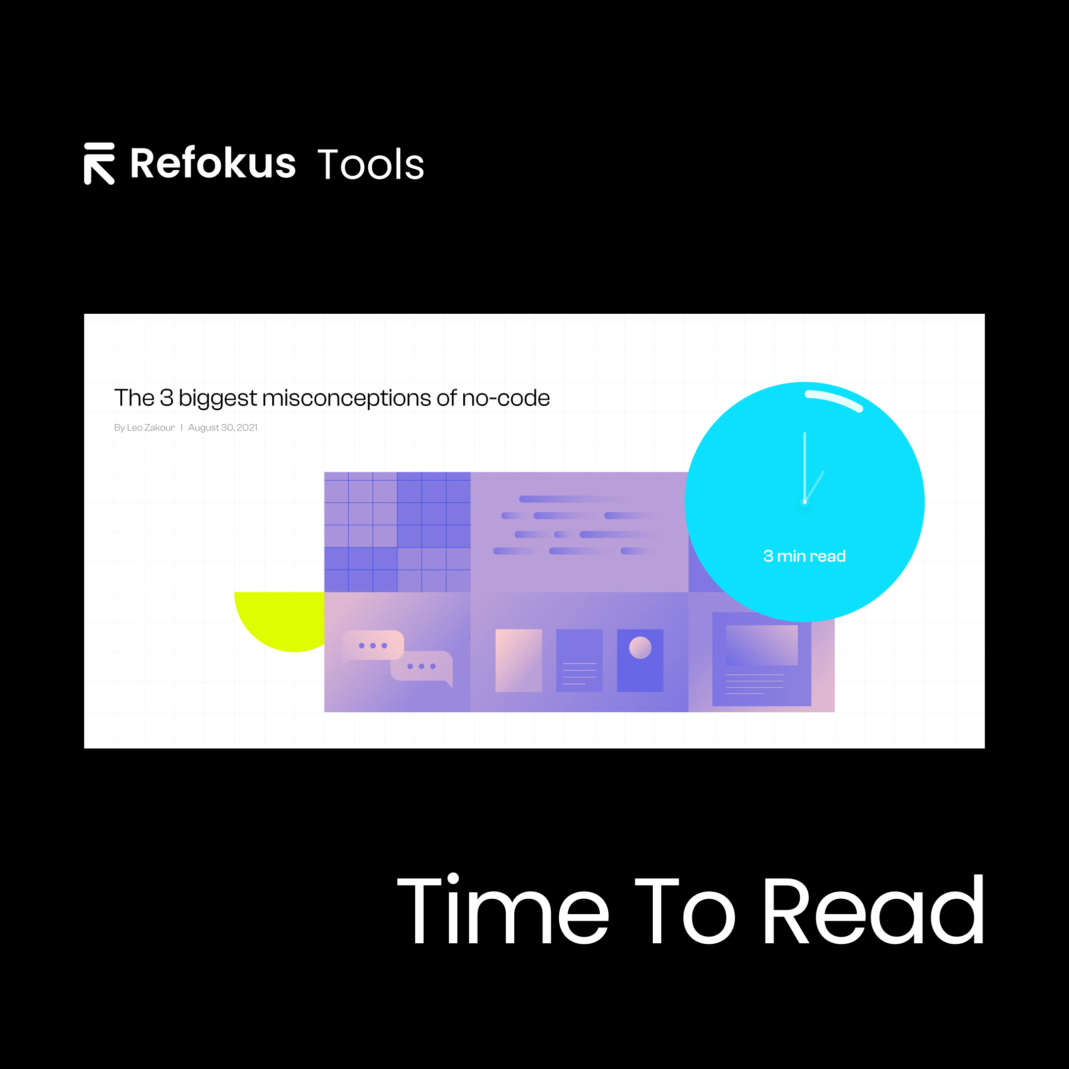 Refokus Tools: Time to Read