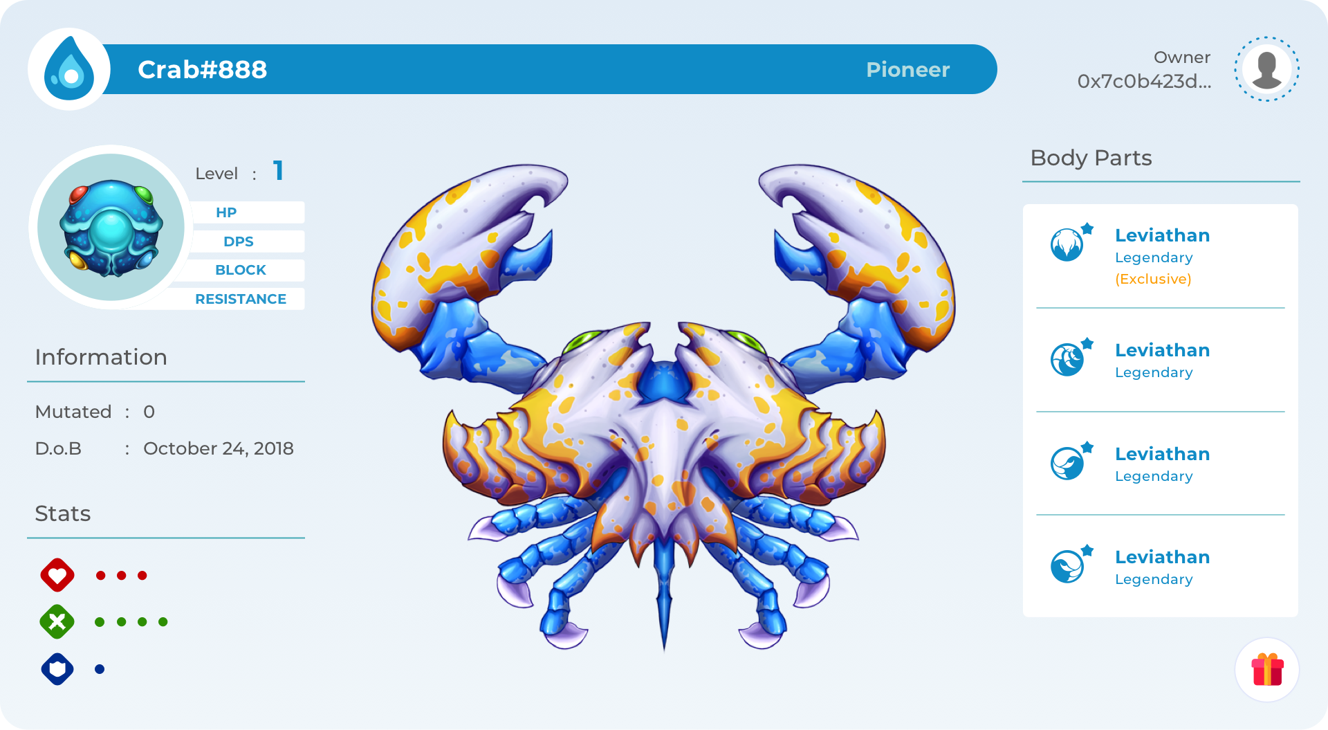 CryptantCrab gallery image