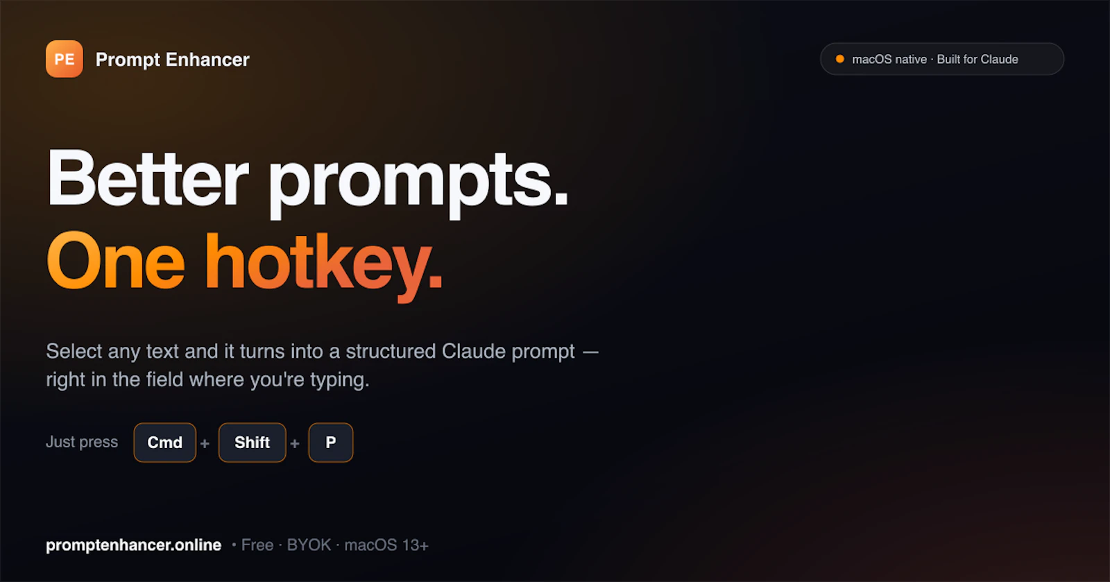 Prompt Enhancer screenshot 1