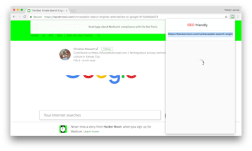Technical SEO Audit Tool - Chrome gallery image