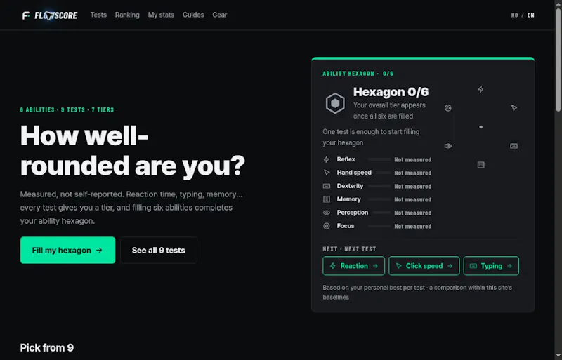 FlowScore screenshot 1