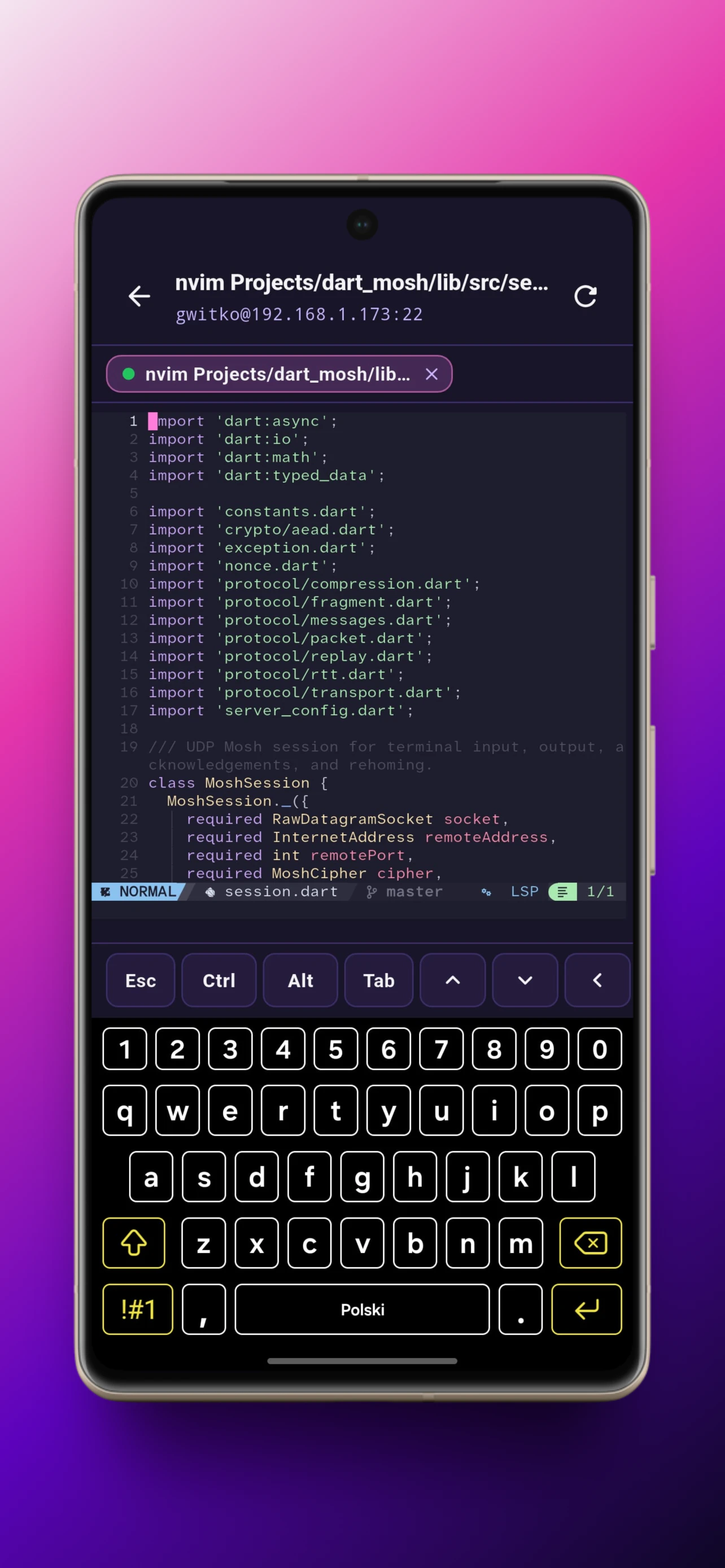 Conduit: SSH, Mosh & SFTP 截图 2
