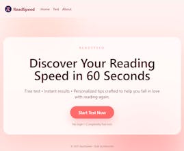 ReadSpeed gallery image