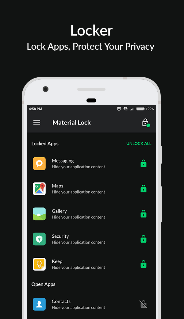 Material Lock - Applock & Fingerprint Lock gallery image