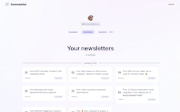 SummaLetter - AI newsletter summarizer media 3
