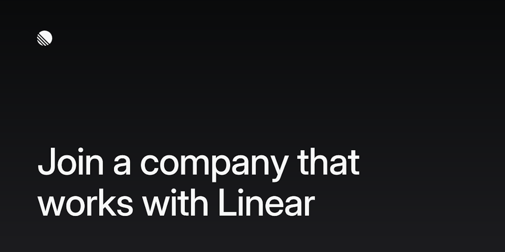 Work with Linear