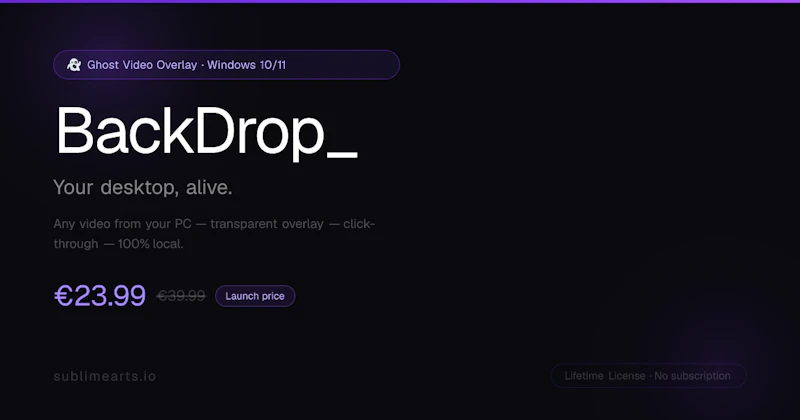 BackDrop_ screenshot 2
