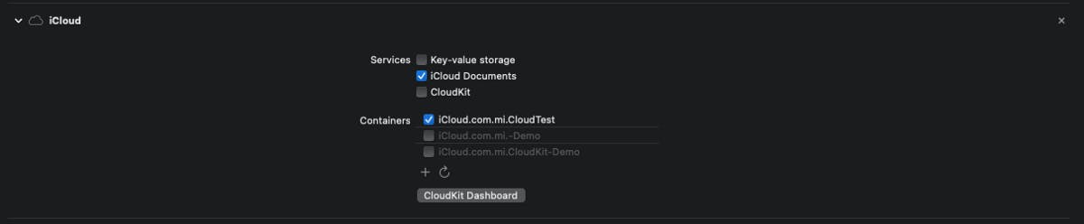 iCloud Document Storage media 1