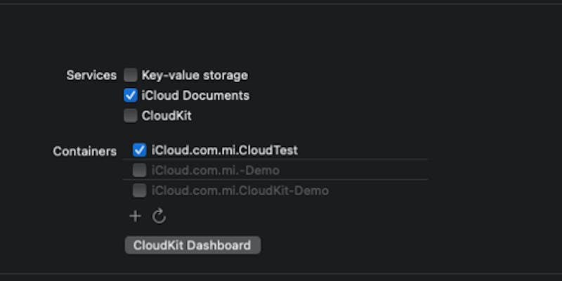 iCloud Document Storage media 1