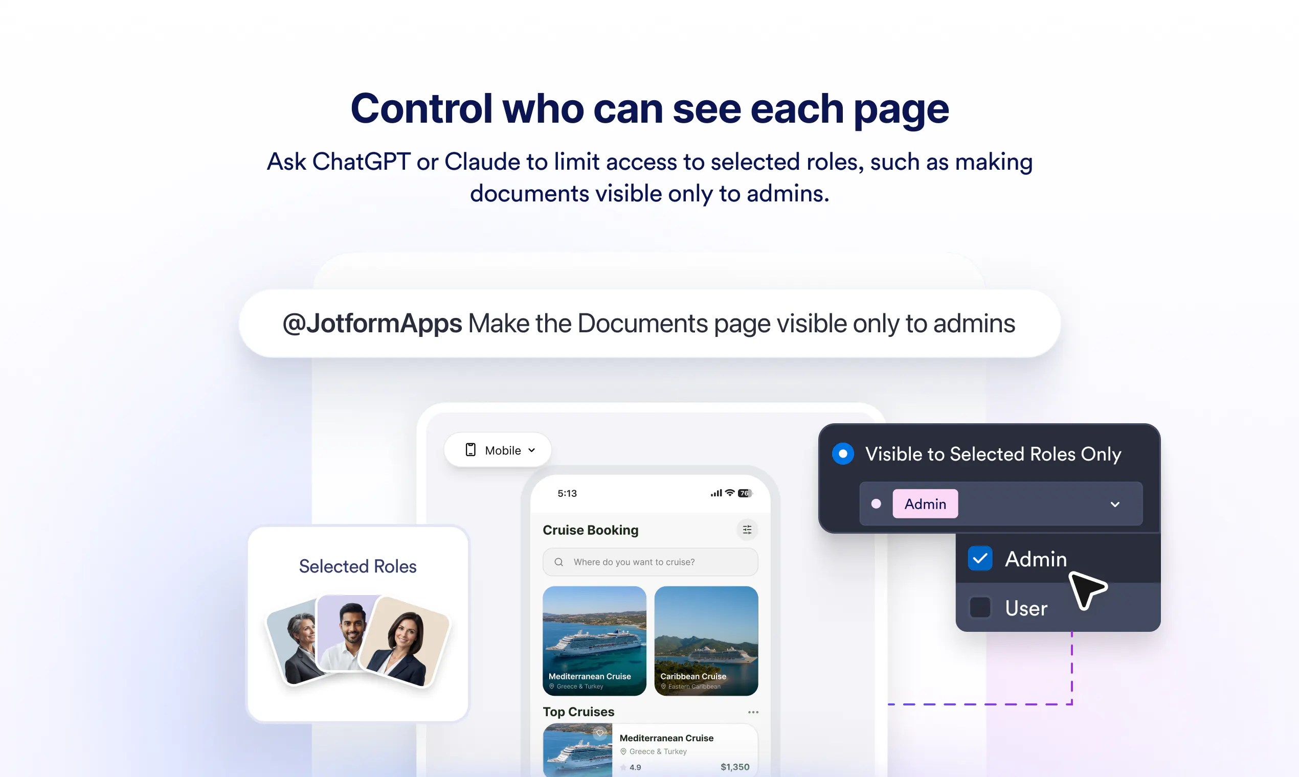 Jotform App Builder for ChatGPT & Claude gallery image