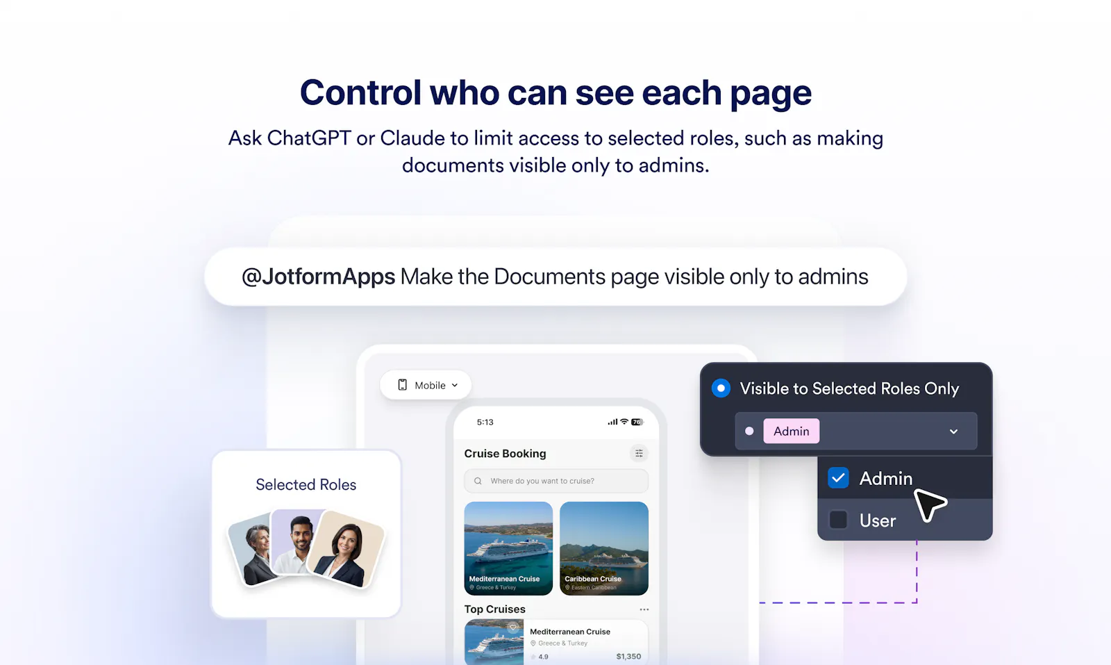 Jotform App Builder for ChatGPT & Claude screenshot 5