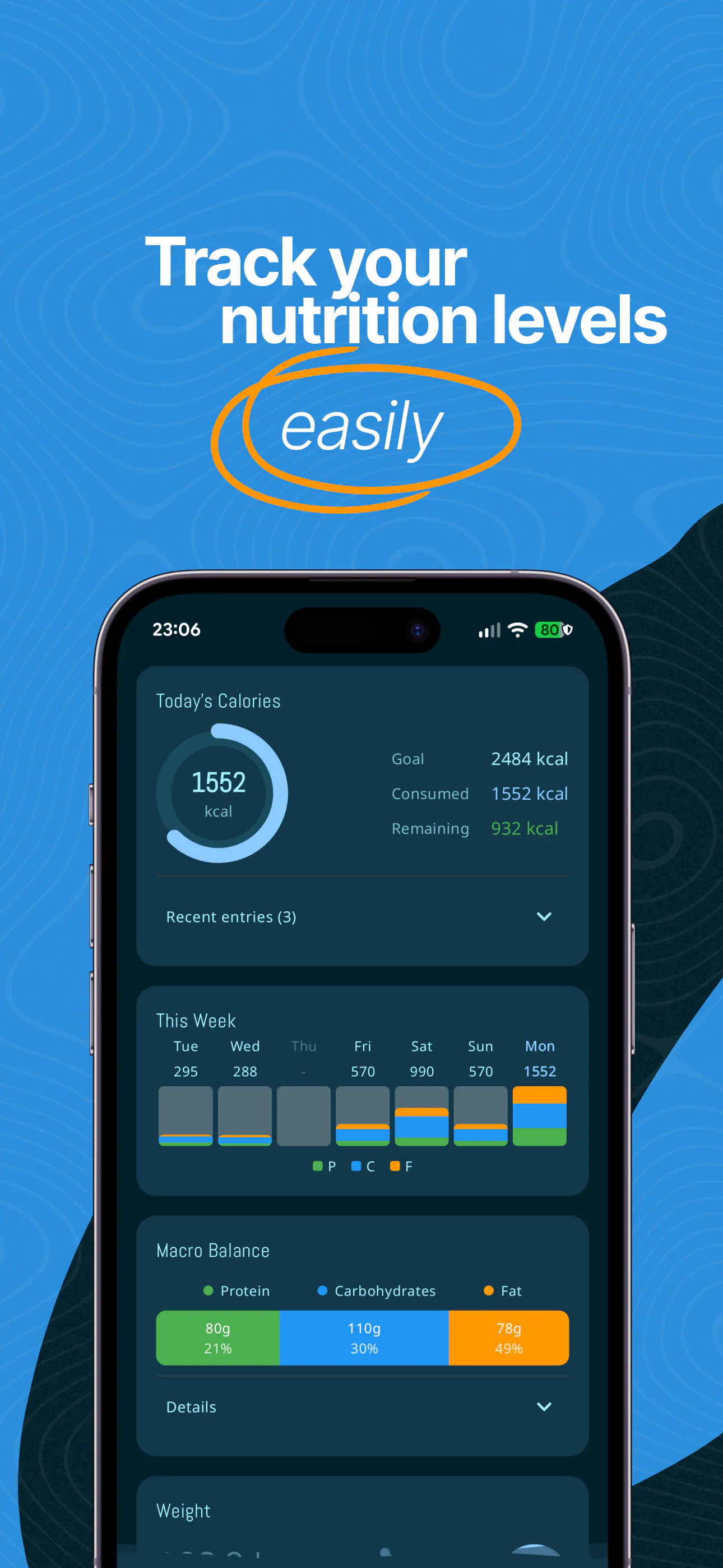 Calorie Counter & Macro Tracker product banner