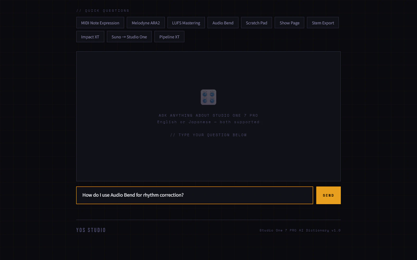 Studio One AI Dictionary with Claude AI screenshot 4