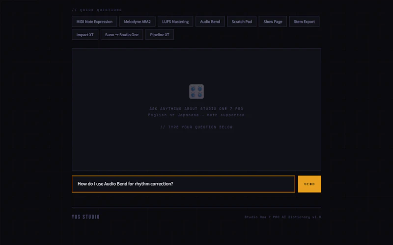 Studio One AI Dictionary with Claude AI screenshot 4