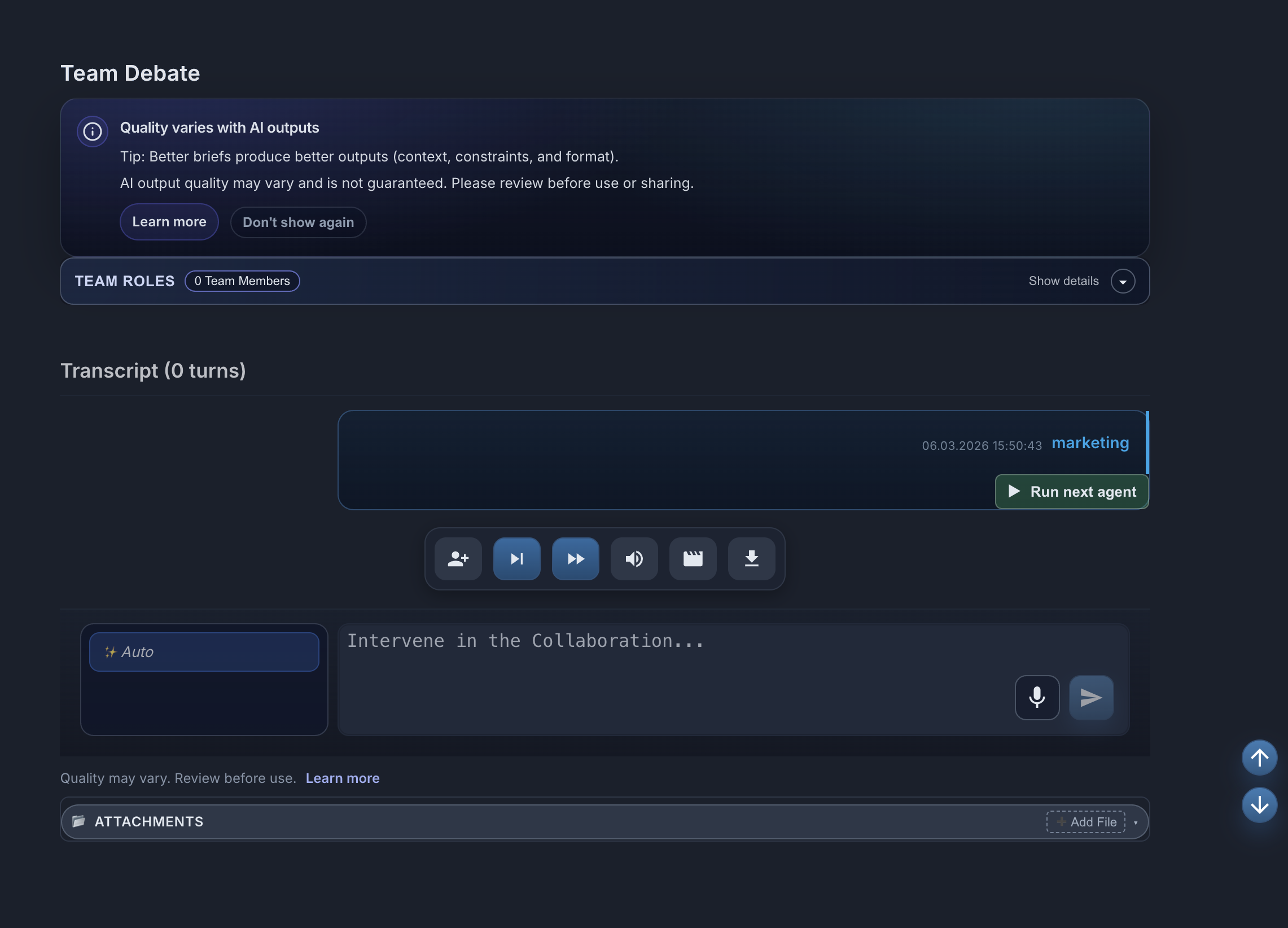 Team Debate AI gallery image