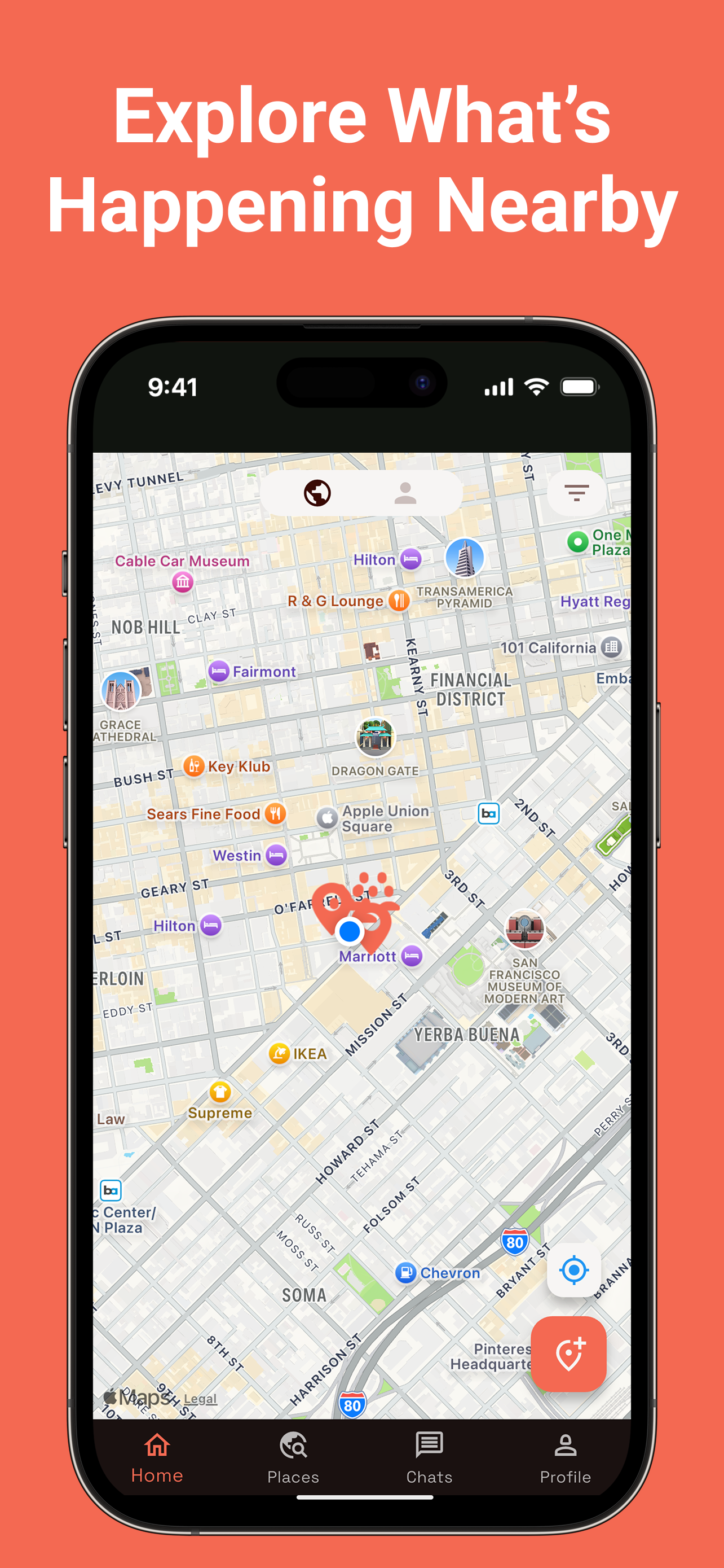 Média Carte nomade - Discover & Track Places 2