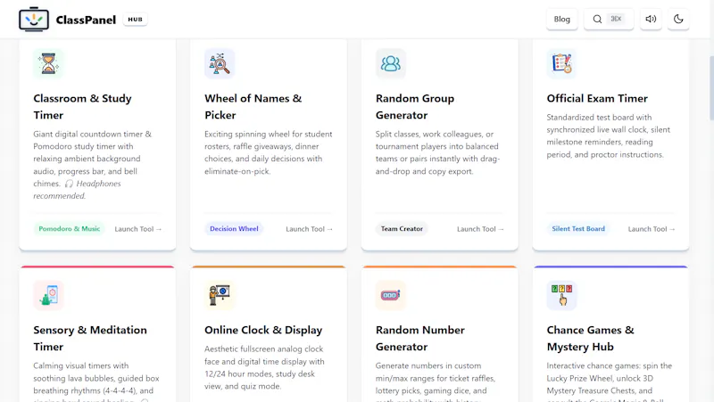 ClassPanel screenshot 2