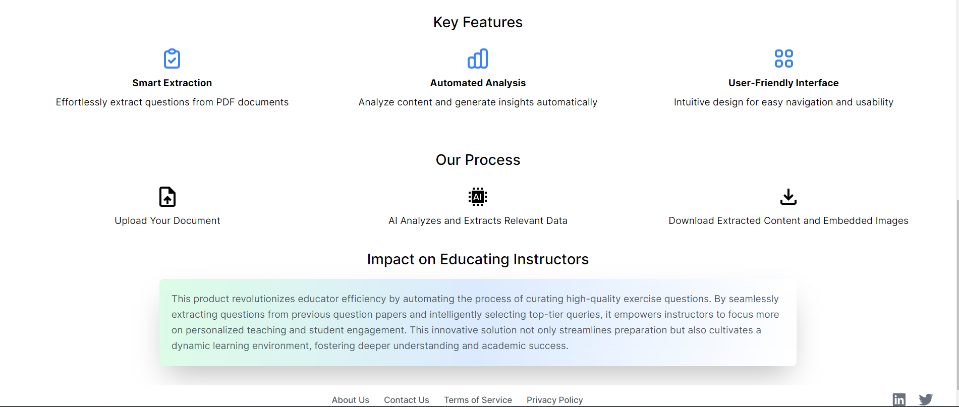 Extracteur PDF Q / A media 4