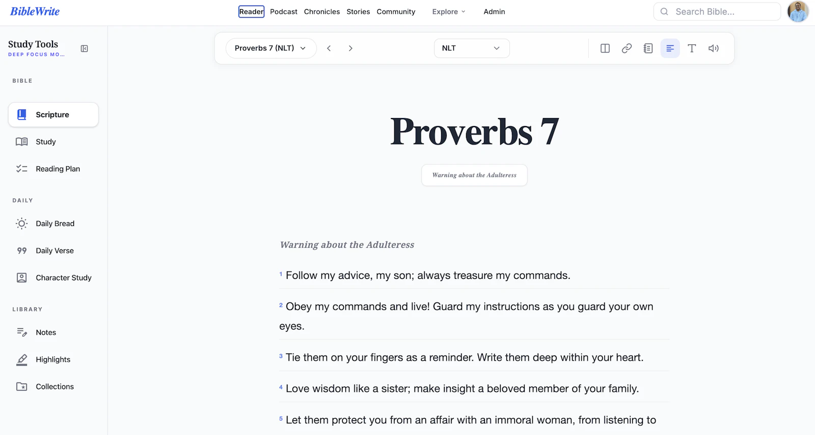 BibleWrite screenshot 4