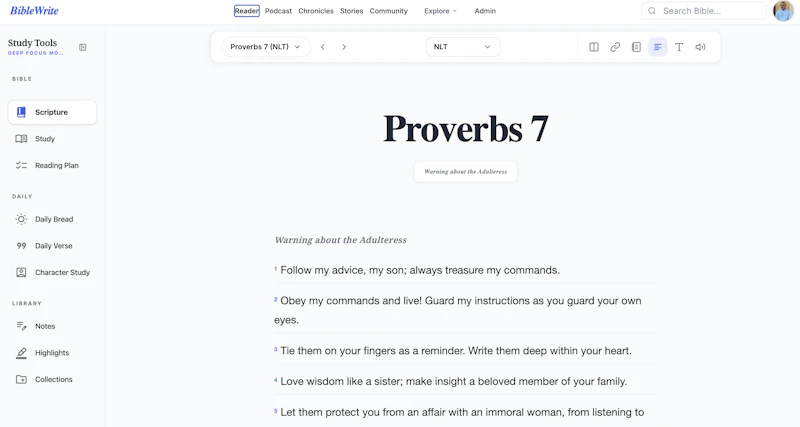 BibleWrite screenshot 4