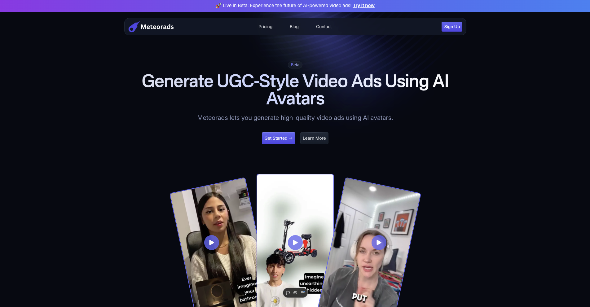 Meteorads gallery image