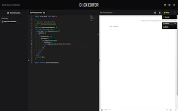 Docx.js Editor gallery image
