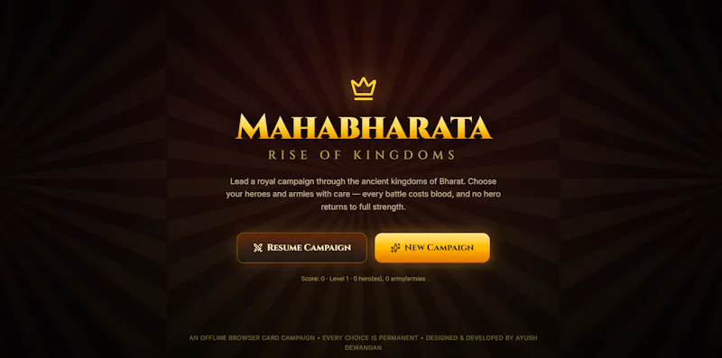 Mahabharata screenshot 1