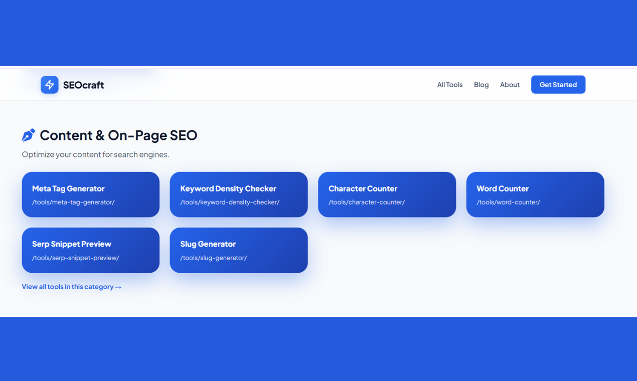 SEOcraft™ gallery image