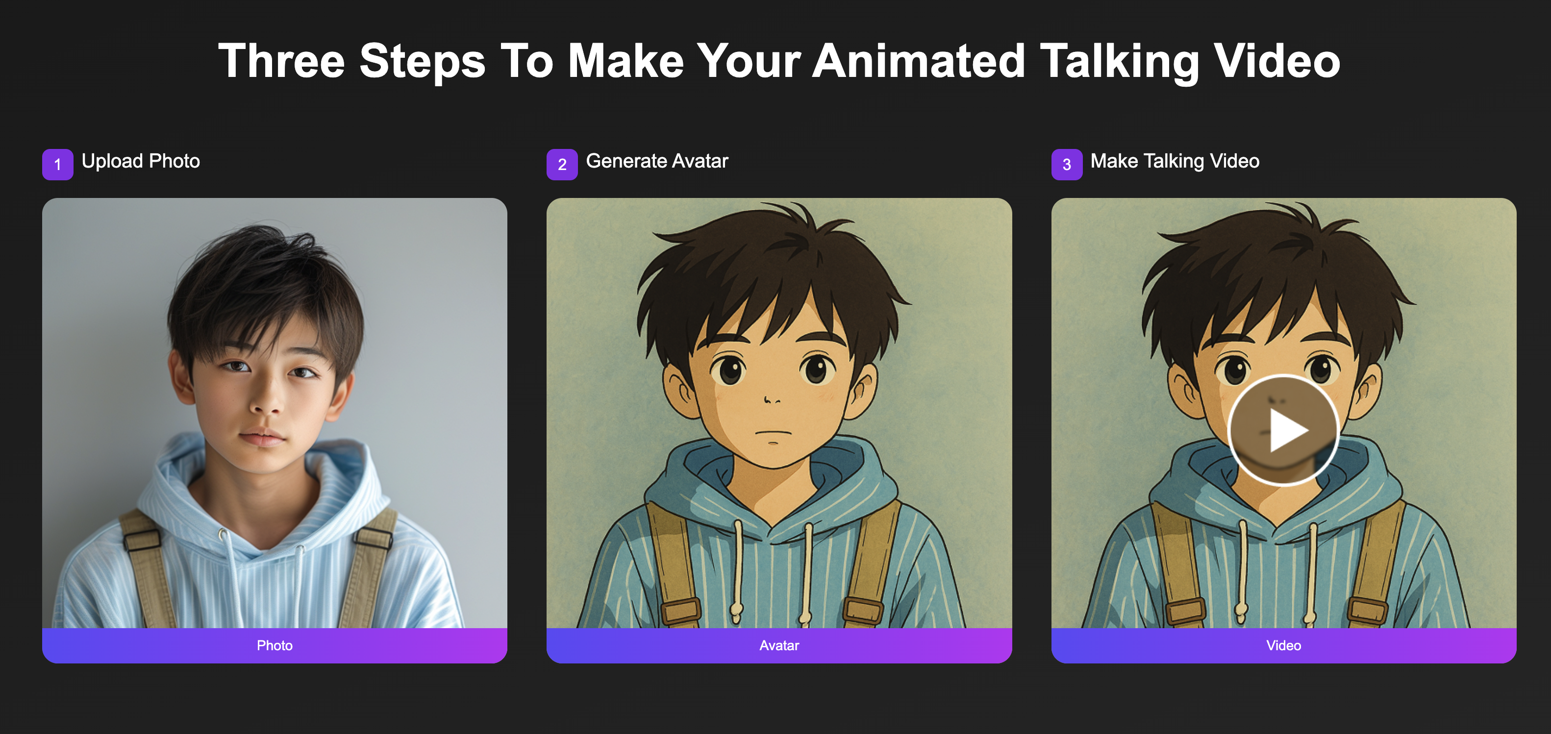 Media JoyPix.ai - Trình tạo AI Avatar, Trình tạo video AI 3