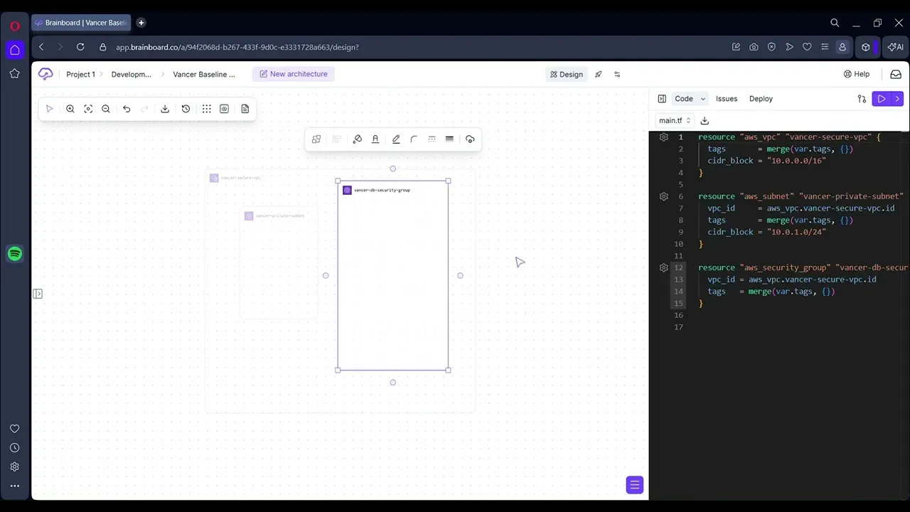 Vancer Baseline One: Hardened AWS gallery image