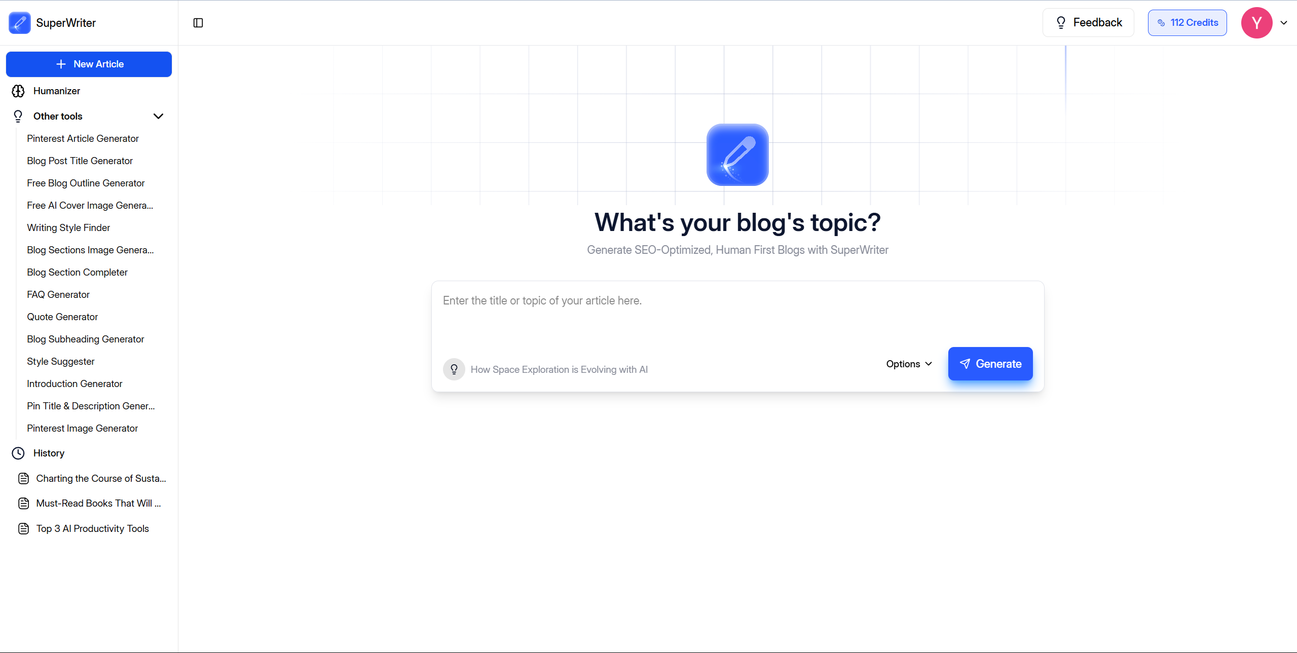 SuperWriter AI media 2