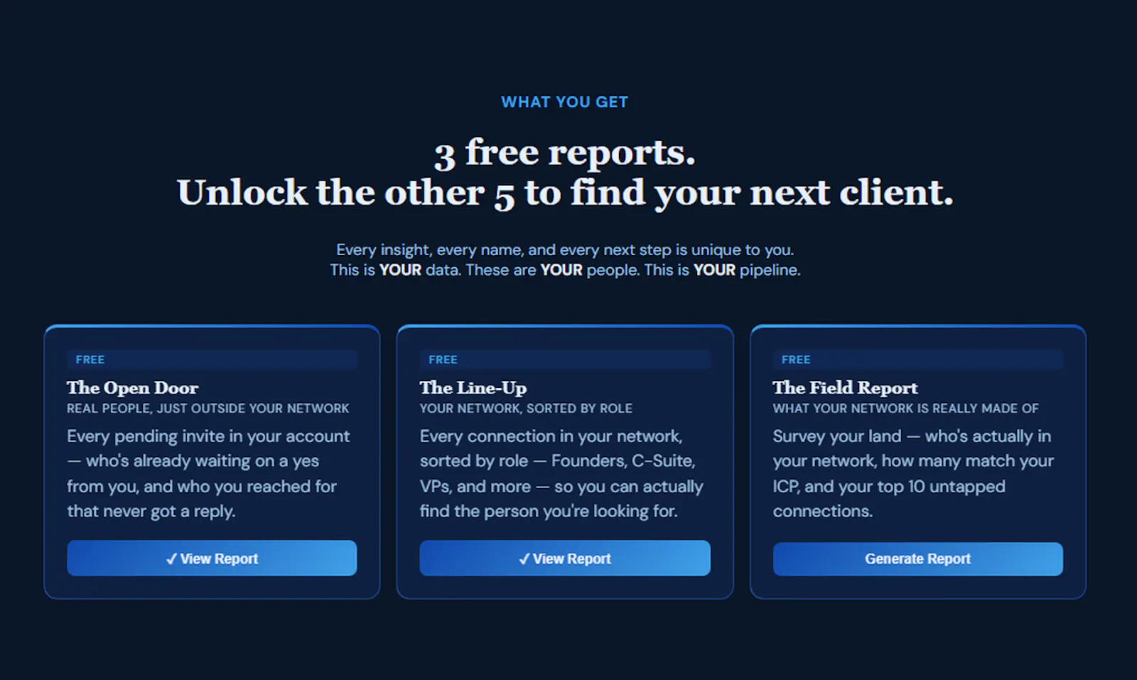Nugget — LinkedIn Warm Outreach Tool screenshot 6