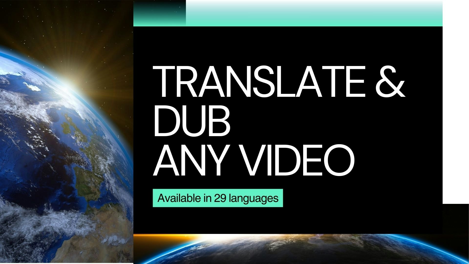 voicecheap - Dub & translate any video in any language