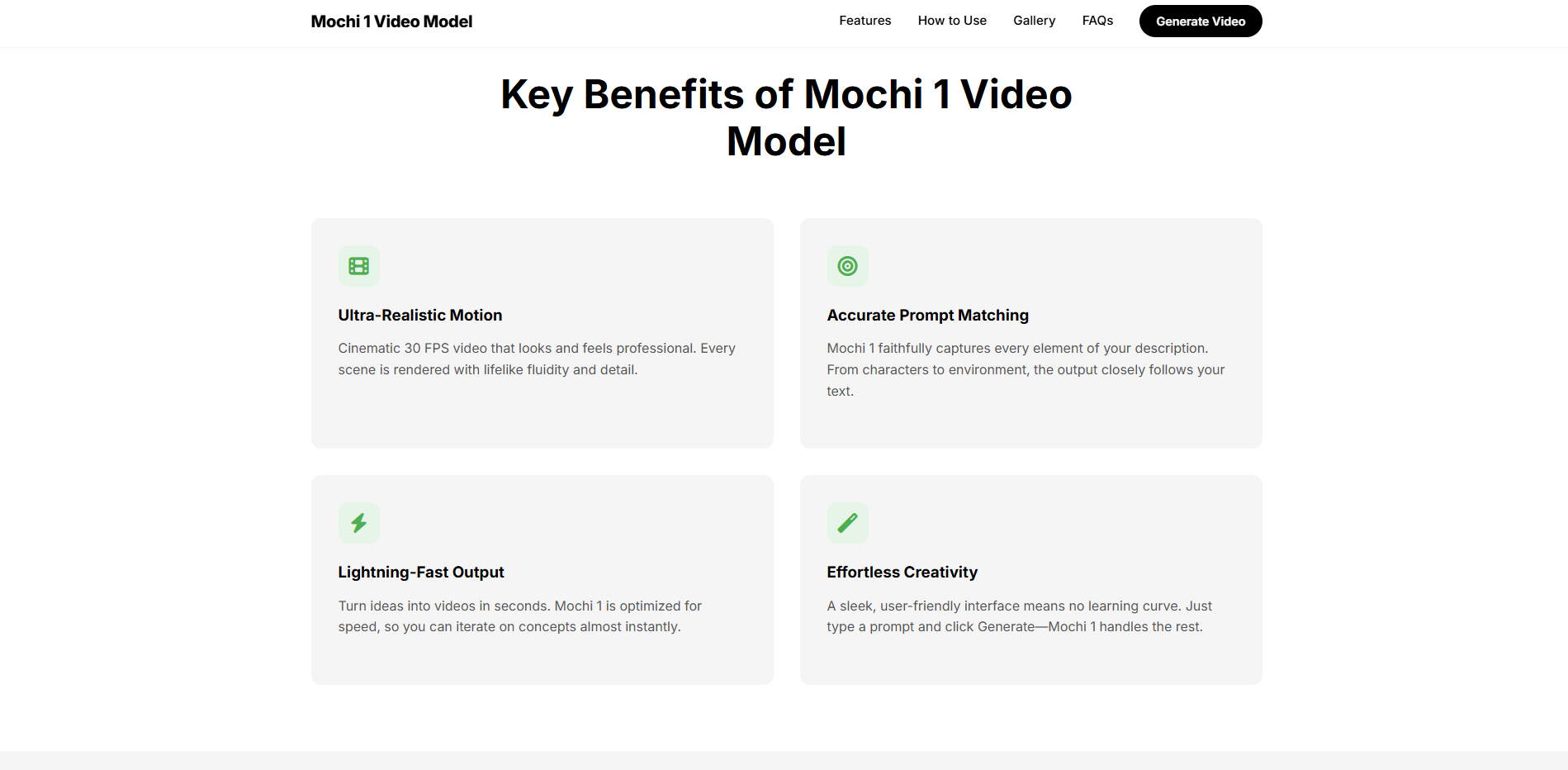 Mochi 1 Video Model gallery image