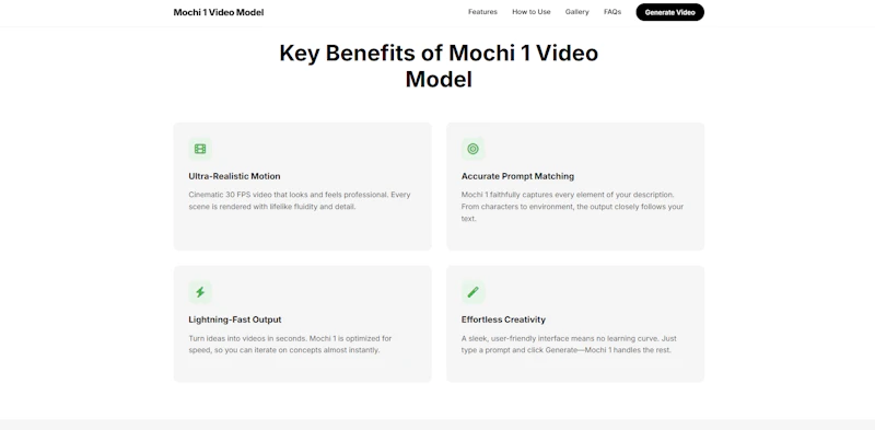 Mochi 1 Video Model screenshot 2