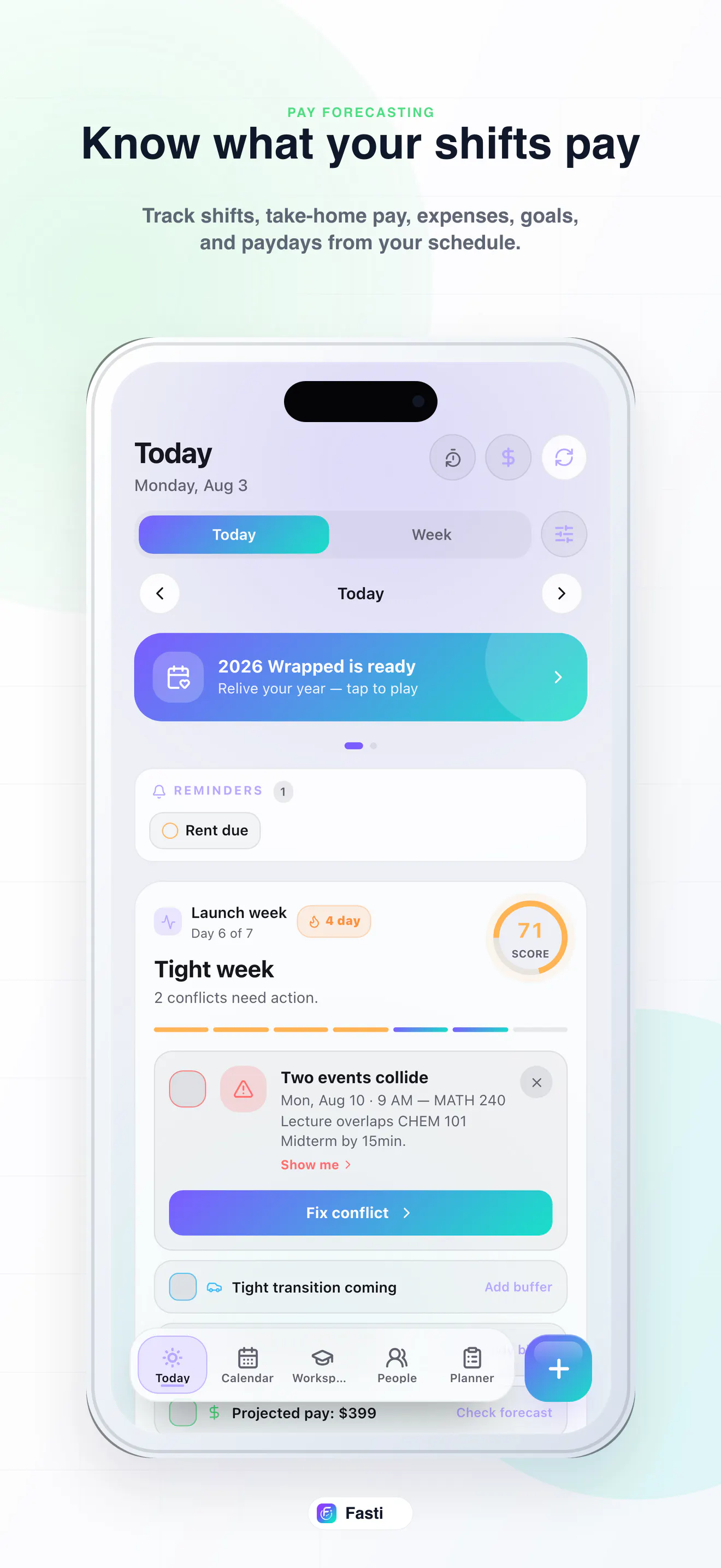 Fasti: AI Student Planner gallery image