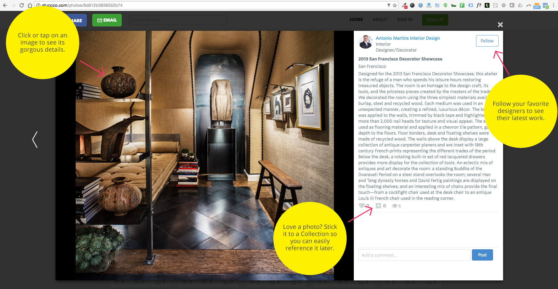 Stuccco gallery image