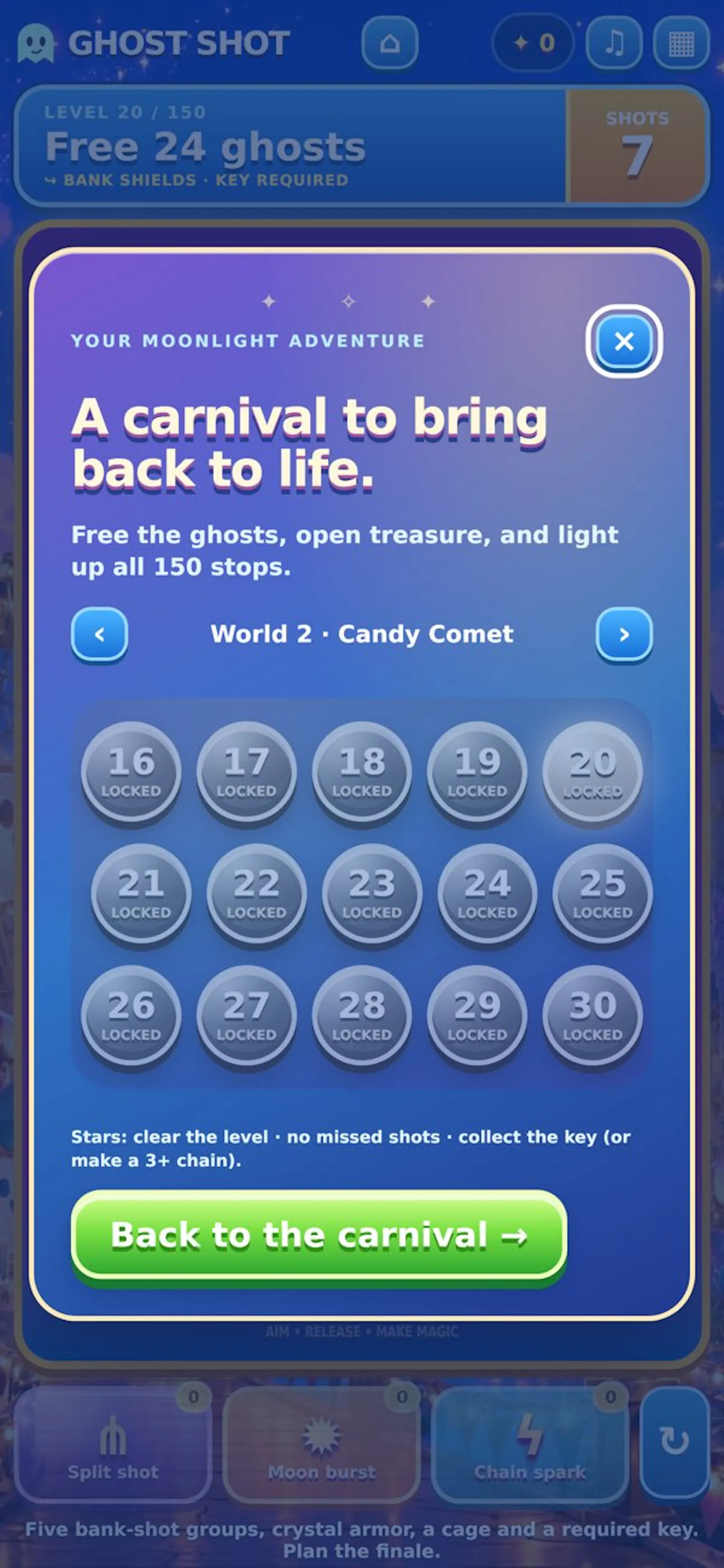 Ghost Shot: Moonlight Carnival screenshot 2