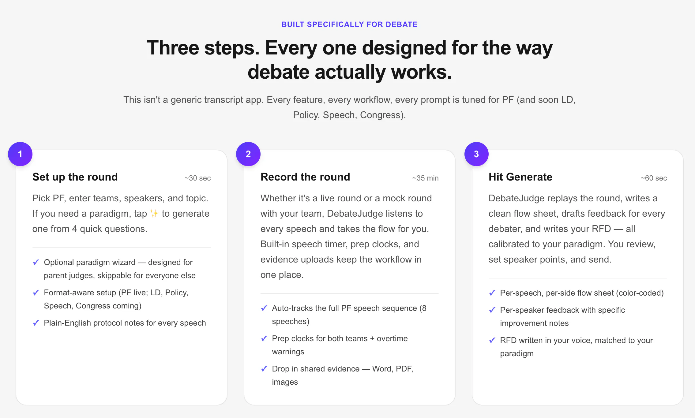 Debate Judge AI gallery image