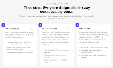 Debate Judge AI gallery image