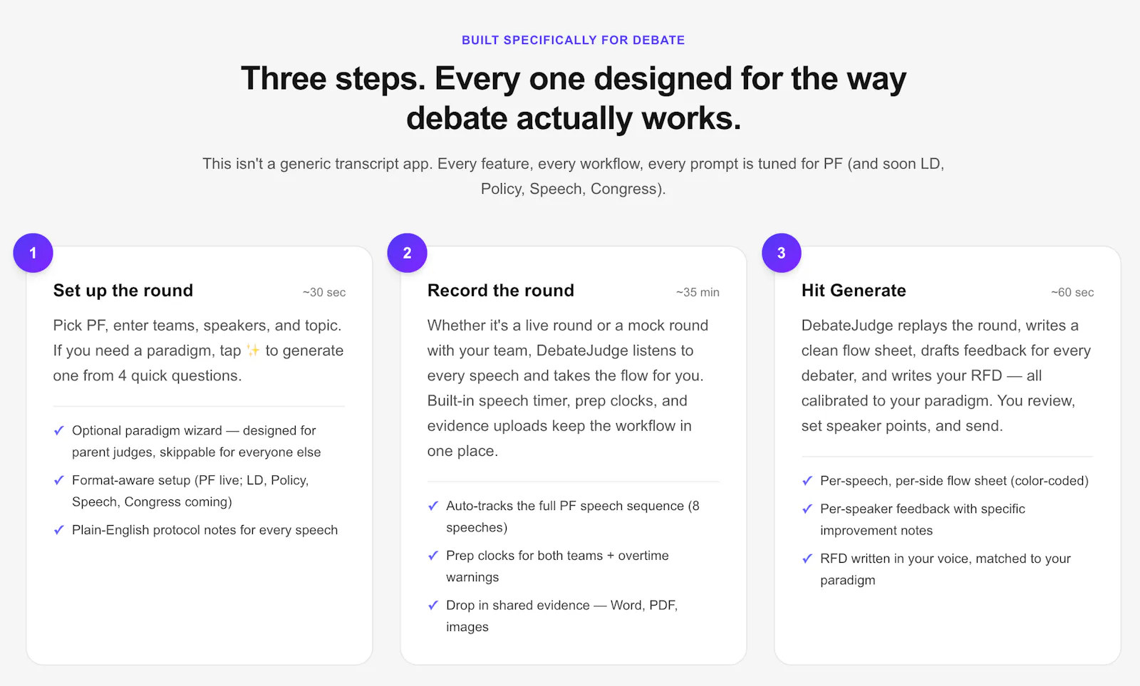Debate Judge AI screenshot 5